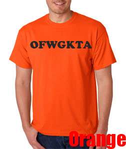 OFWGKTA Odd Future Tyler Creator Tee Shirt Swag Hip Hop Wolf Gang 