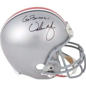 Urban Meyer Autographed Replica Helmet  Details: Ohio State Buckeyes 