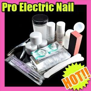   new full nail art tool set powder acrylic UV Gel 175 