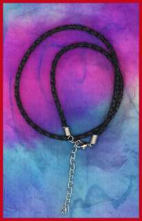 Western Jewelry 20 Braided Leather Cord 3 MM Necklace  