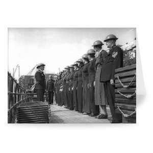 River emergency service at outbreak of WW2   Greeting Card (Pack of 