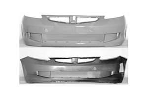 2007 2008 Honda Fit Front Bumper PRIMED Ready to Paint!  