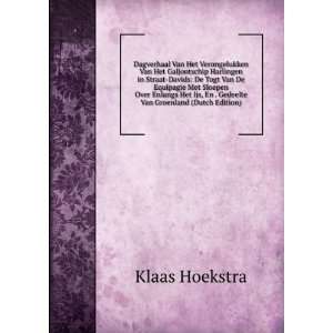   , En . Gedeelte Van Groenland (Dutch Edition): Klaas Hoekstra: Books