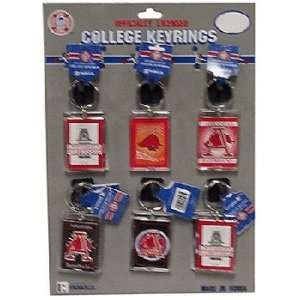  University Of Arkansas Keychain Lucite 4A 24 Displ Case 