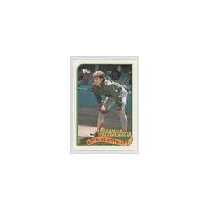    1989 Topps Tiffany #328   Rick Honeycutt Sports Collectibles
