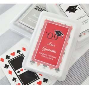 Graduation Playing Cards   Personalization on Sticker ONLY:  
