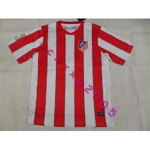   atletico madrid home soccer jersey & short football jersey.: Sports