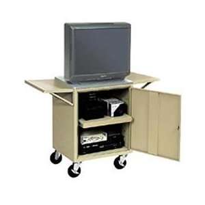   Putty Side Shelves For Security Audio Visual Cart: Office Products
