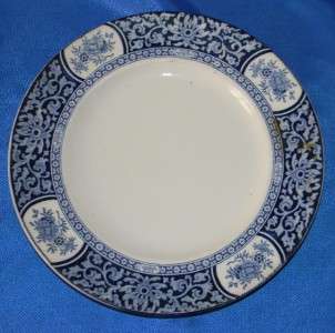 VINTAGE WOOLWORTH BLUE / WHITE PLATE MING PATTERN f  