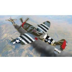   144 P47D Thunderbolt USAAF Aircraft (Plastic Models): Toys & Games