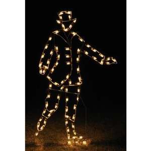 Lighted Holiday Display 1224 Victorian Skater   Man   C7 LED Lights