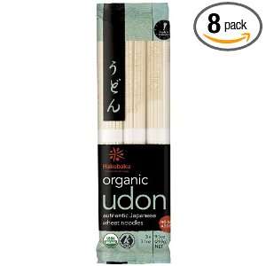 Hakubaku Organic Udon, Authentic Japanese Wheat Noodles, No Added Salt 