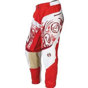  Moose Racing M1 Adult MX Motorcycle Pants   Red / Size 36 