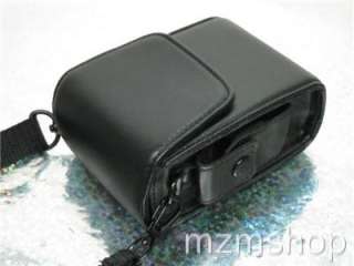 C5 New Black Leather Camera Case Bag For Samsung WB150F EX1 CL80 TL350 