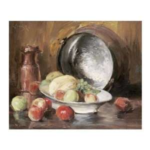 Still Life With Fruit and Copper Pot William merritt Chase. 14.00 