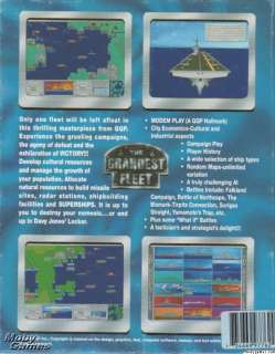 The Grandest Fleet PC CD naval WWII strategy war game!  