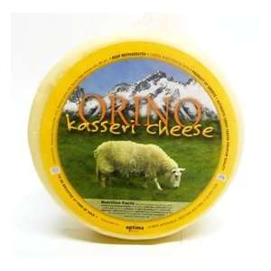 Kasseri Greek Cheese avg 2.4 lbs Orino:  Grocery & Gourmet 