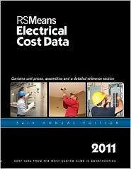 2011 Electrical Cost Data, (1936335050), RSMeans Engineering Staff 
