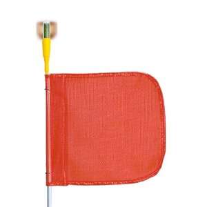 Flagstaff G3 Safety Flag with Flashing Light, Threaded Hex Base, 12 