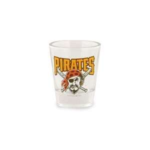  Shot Glass   Pittsburgh Pirates Shot Glass: Sports 