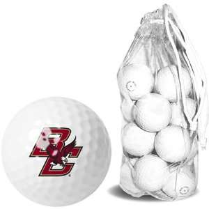  Boston College Golden Eagles NCAA 15 Golf Ball Clear Pack 