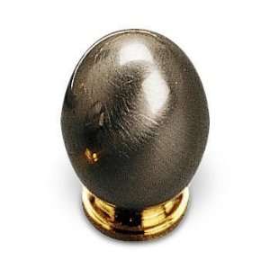  Modern expression   5/8 diameter twotone upright egg knob 