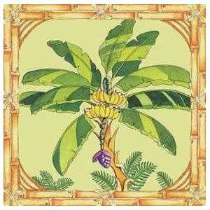  Banana Palm Poster Print on Canvas by Siddhia Hutchinson 