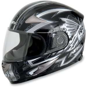 AFX FX 90 PASSION MOTORCYCLE HELMET SILVER XL
