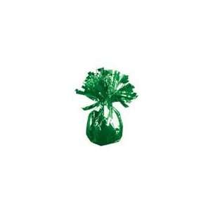  2.5 Green Foil Balloon Weights