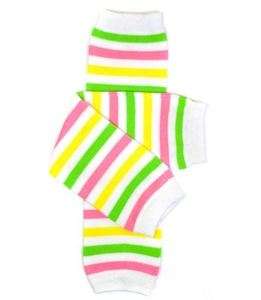 NEW Baby Toddler Girls Spring Stripe Leg Warmers  