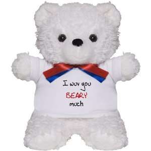  Wuv You Beary Much Bear Love Teddy Bear by  Toys 