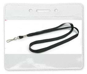 10 NECK LANYARDS+ 10 ID/BADGE HOLDERS Pick Colors+Style  