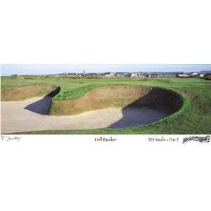  St. Andrews Hell Bunker Golf Art (Size=Limited Edition 