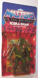 1983 Kobra Khan He Man MOTU Kobra Khan Sealed on Card MOSC  