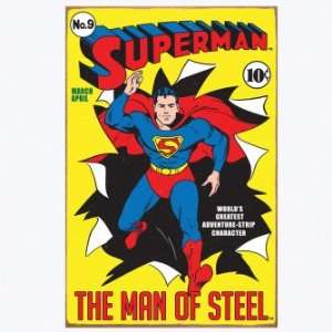  Superman Sign Comic Book Cover Metal: Home & Kitchen