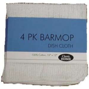  4 Pk. Bar Mop Dish Cloth Case Pack 120 