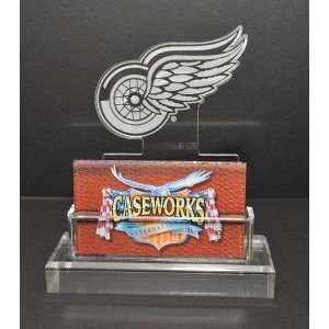  Detroit Red Wings NHL Business Card Holder with Gift Box 