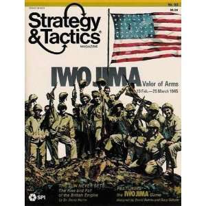  TSR Strategy & Tactics Magazine # 92, with Iwo Jima Board 