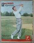 ROBERTO DE VICENZO GOLF 1953 MUNDO DEPORTIVO Magazine