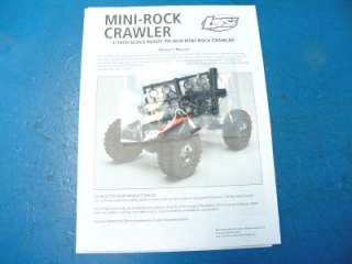  18 Mini Rock Crawler 4WD Electric R/C RC Tuber 2.4GHz DSM PARTS LOT