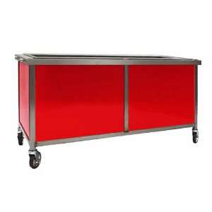   Choice Cafeteria Cold Food Unit w/ Recessed Top Furniture & Decor
