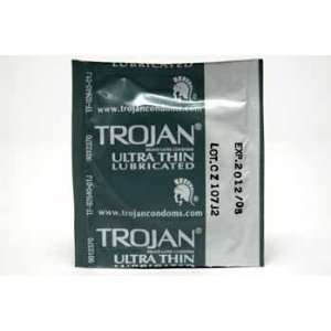  New   Trojan Ultra Thin Lubricated Condom (3pack) Case 