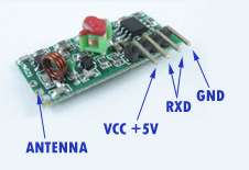 Wireless Radio Superregenerative Receiver Module RM1SG  