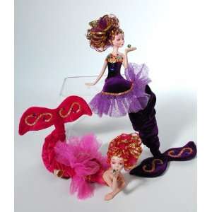  Katherines collection beanbag Mermaid Christmas doll Pink 