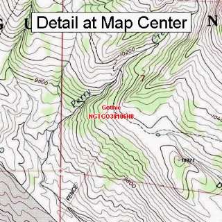   Map   Gothic, Colorado (Folded/Waterproof)