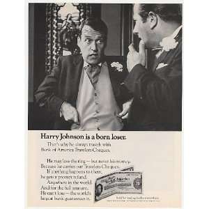   Harry Johnson is a Born Loser Bank of America Print Ad: Home & Kitchen