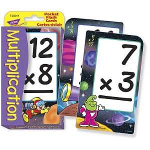  Multiplication (French) Pocket Flash Cards Toys & Games