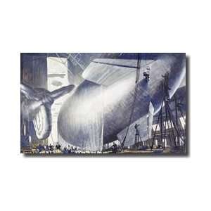  Blimps And Barrage Balloons Are Made For The War Giclee 