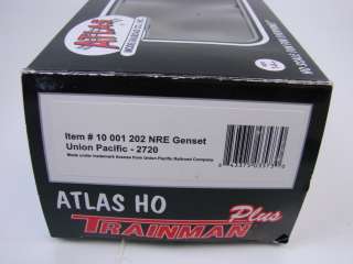 Atlas Trainman Plus Union Pacific UP 2720 Genset NIB HO Model Train 