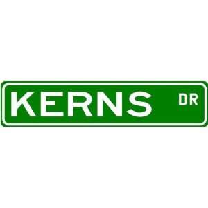  KERNS Street Name Sign ~ Family Lastname Sign ~ Gameroom 